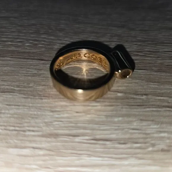 Marc by Marc Jacobs Gold Cylinder Accent Band - Picture 3 of 7